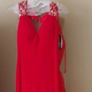 "TEMPTATIONS" RED DRESS SIZE 2